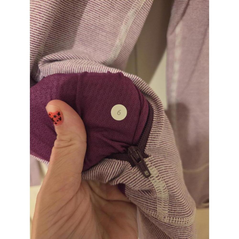 Lululemon Lavender and Purple Zip-Up Athletic Jacket Size 6 - Picture 3 of 9